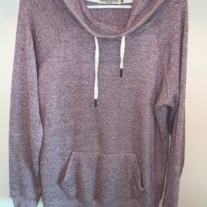 *Never Worn* maroon hooded sweatshirt